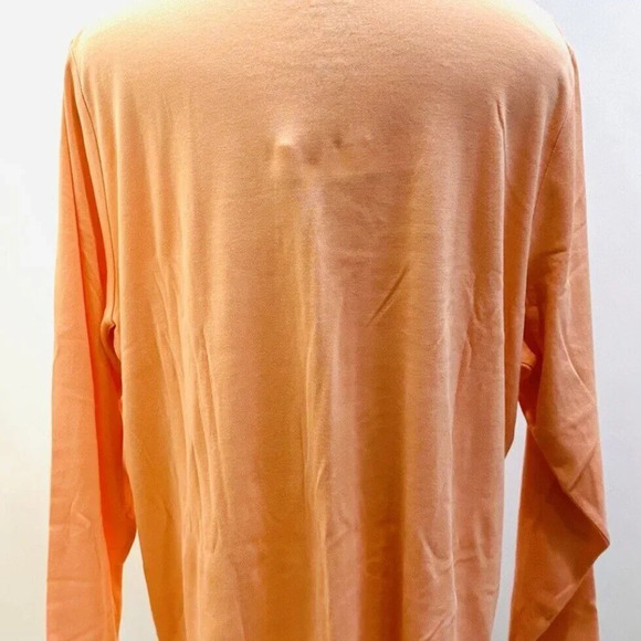 NWT CROFT & BARROW Women Long Sleeve Pullover Cotton The Classic Tee Shirt Sz 2X - Picture 7 of 12